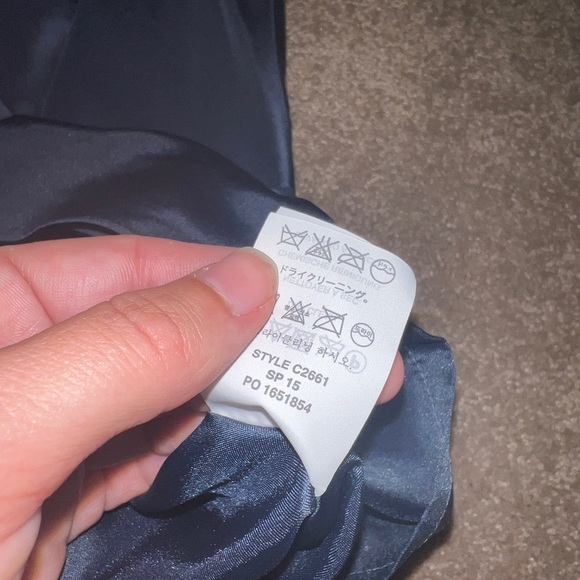 J. Crew Liza Silk Surplice V Formal Bridesmaid Sleeveless Cocktail Dress - Picture 5 of 5